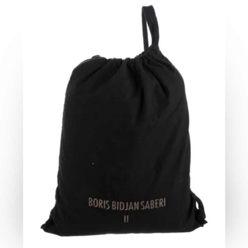 Boris Bidjan Saberi 11 Black Canvas backpack